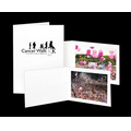 White Photo Folder - 5"x7"